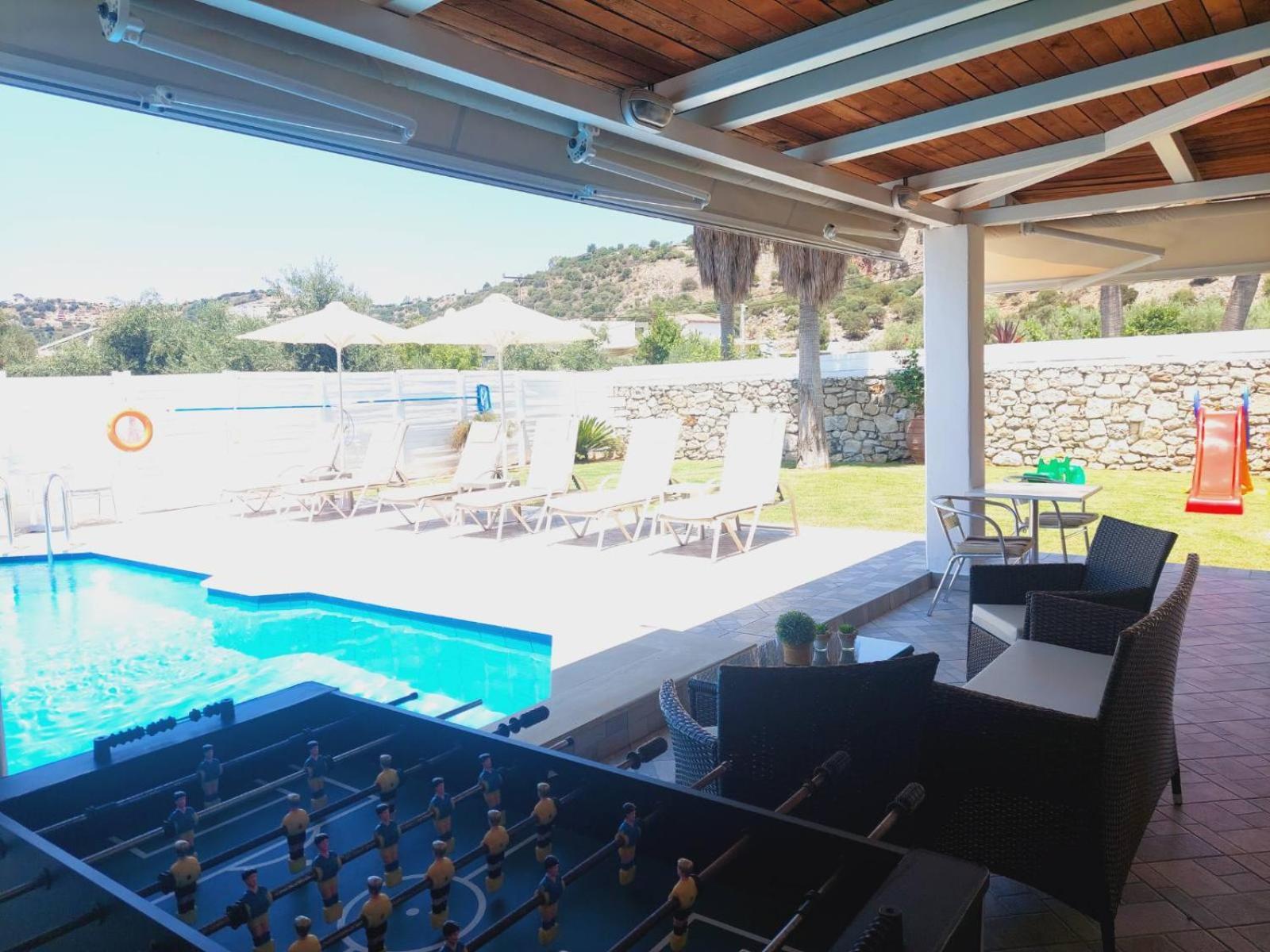 Villa Campos- Less Than 5-Min Walk To Kalivaki Beach 게오르기우폴리스 외부 사진